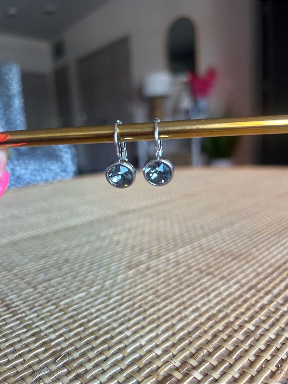 Touchstone Crystal by Swarovski Black Diamond Bliss Earrings